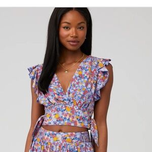 Free People Pretty Dayz top (originally part of set) size Medium